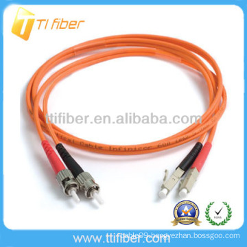 ST-LC om1 MM Duplex Fiber optic patch cord